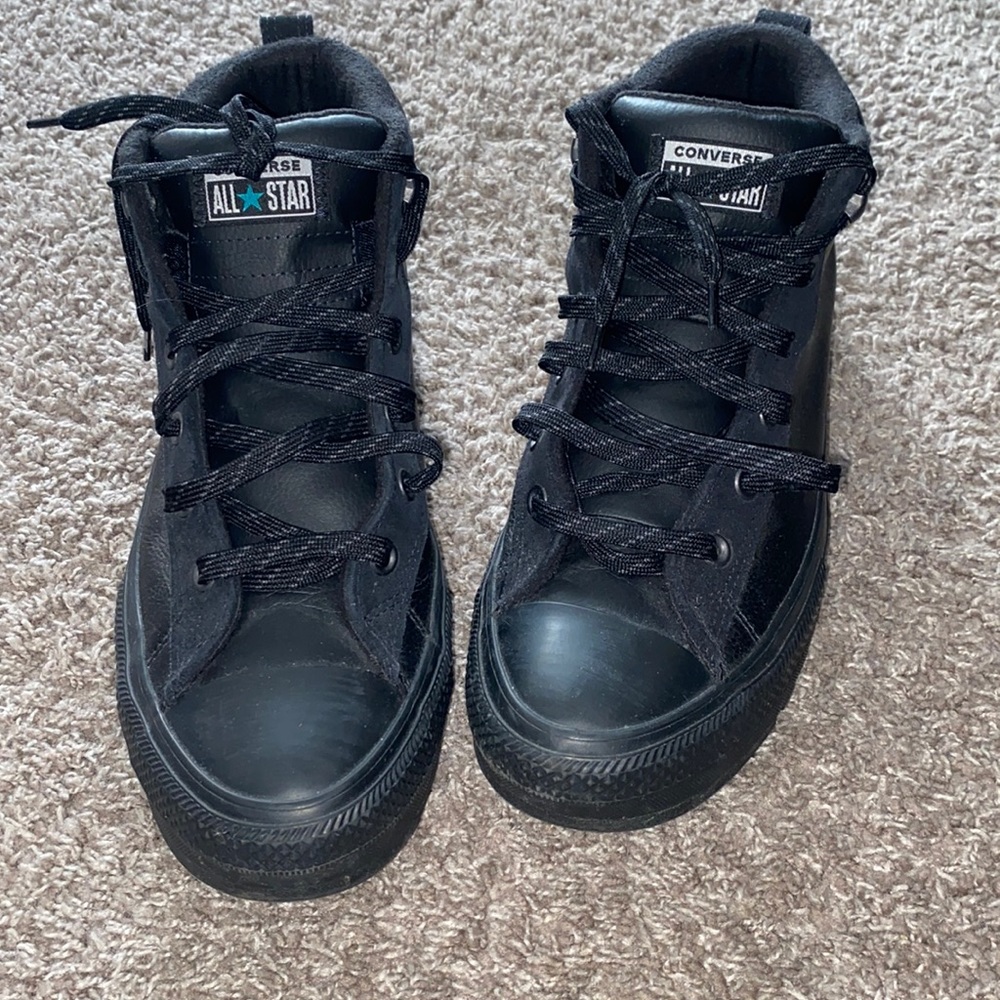 Black All Star Converses